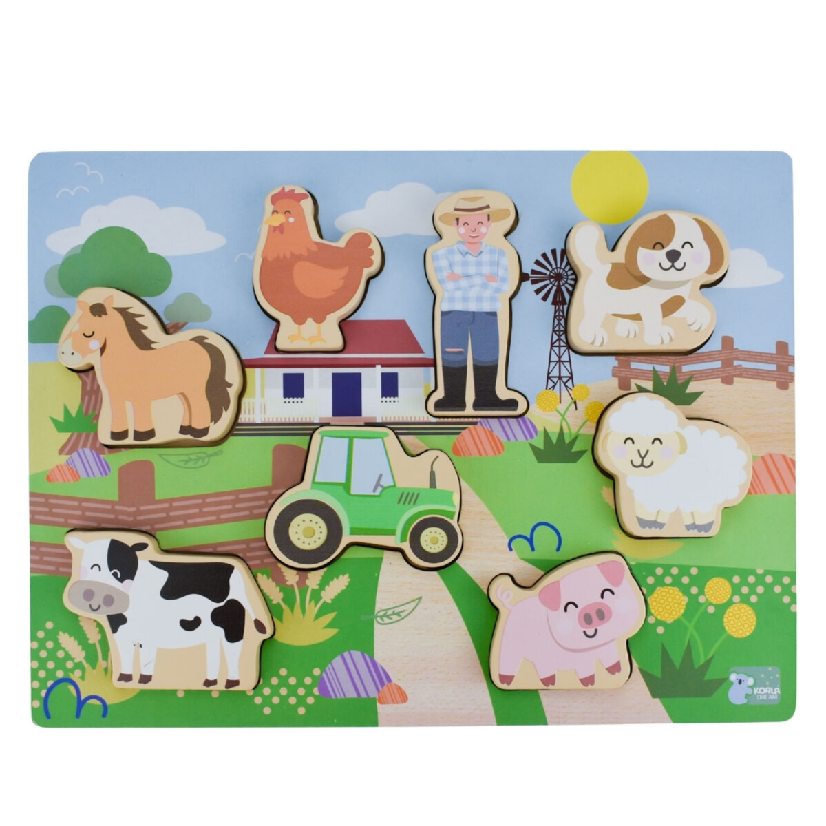 Koala Dream Chunky Puzzle - Aussie Farm