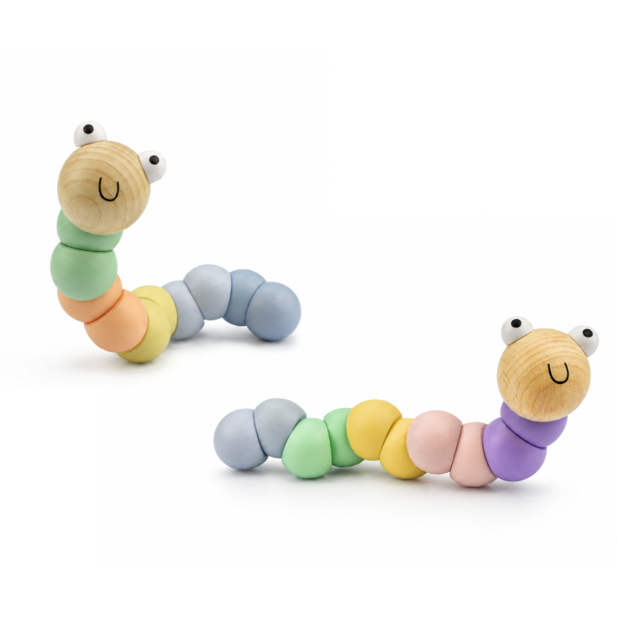 Koala Dream Pastel Wiggle Worm