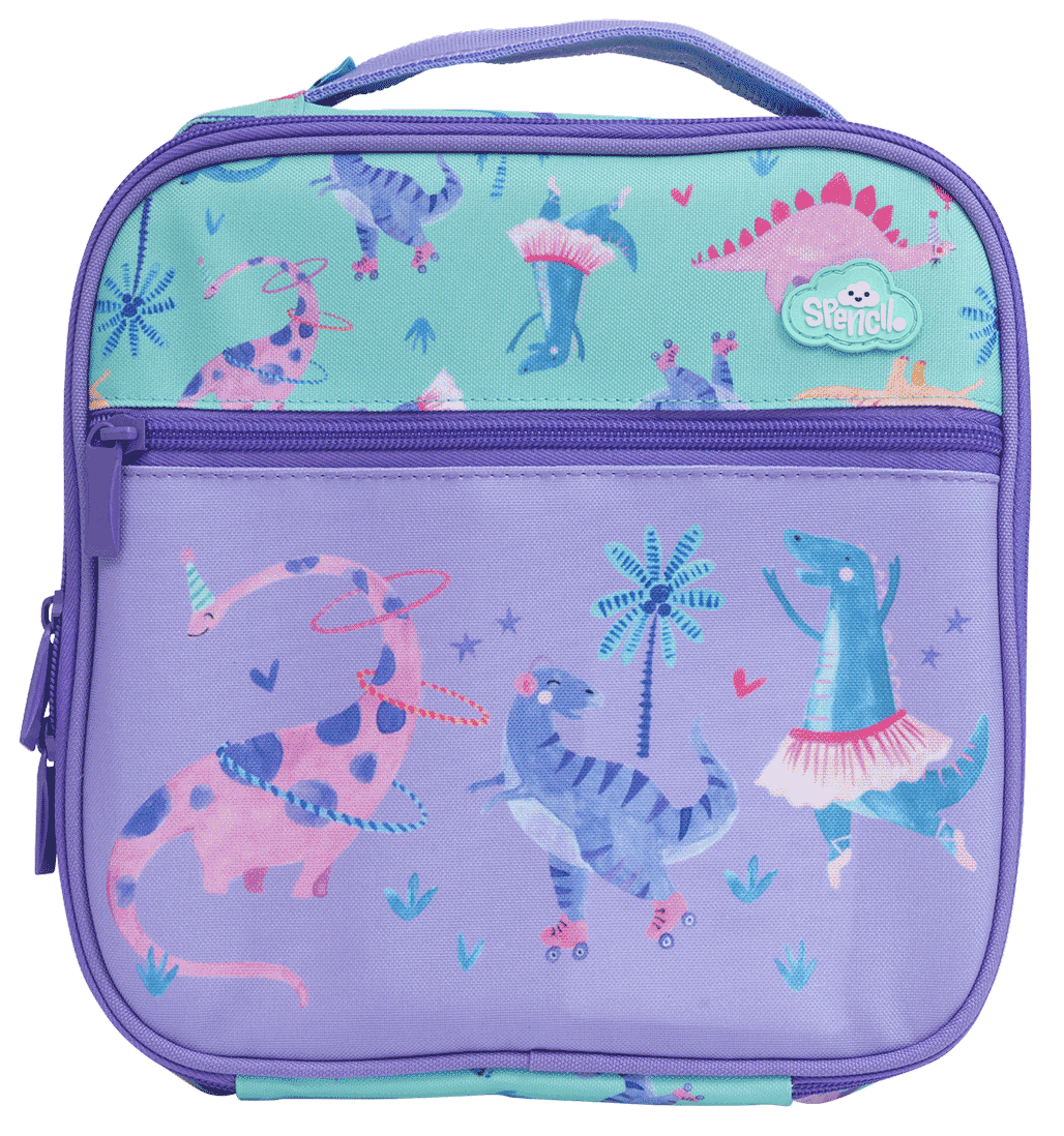 Spencil Little Cooler Lunch Bag + Chill Pack - Roar-some