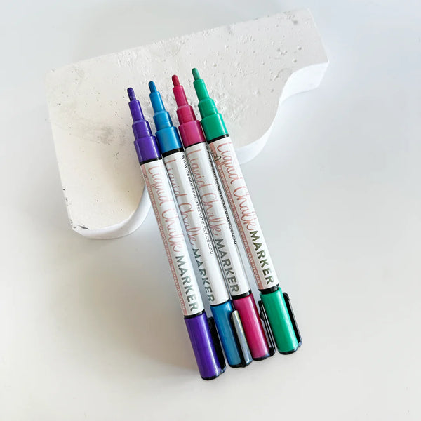 Metallic Liquid Chalk Markers – 4 Pack - That's Cute!