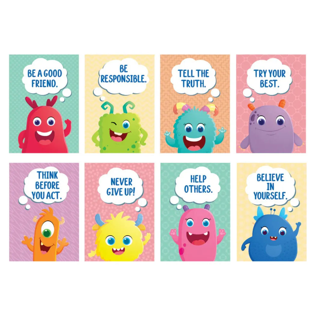 Giggle & Grow Character Traits Poster - Set of 8