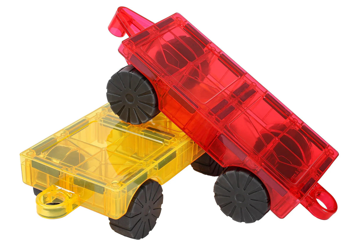 Learn &amp; Grow Magnetic Tiles - Car Base Pack (2 Pieces)