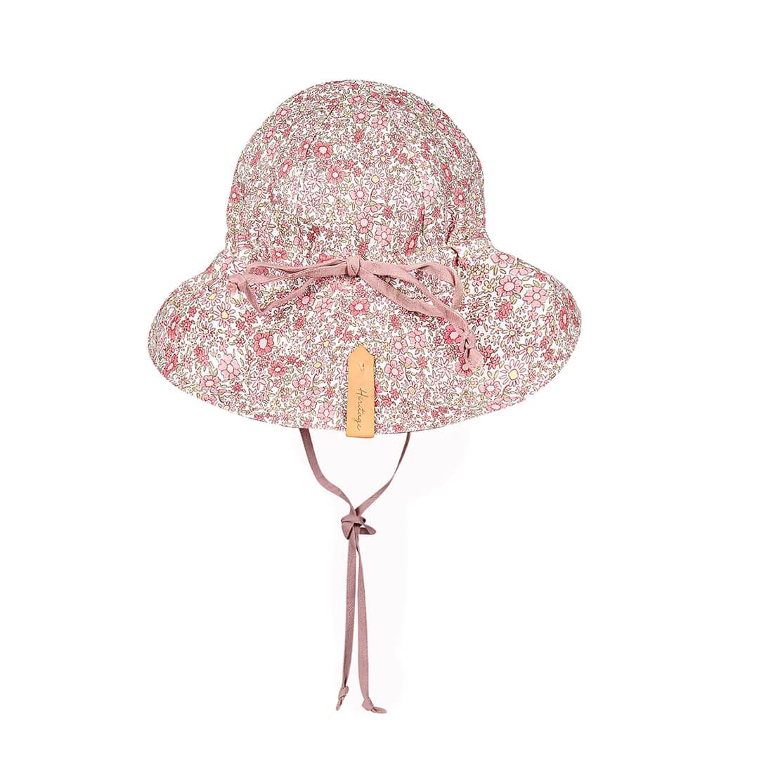 Bedhead Hats Wanderer Girls Reversible Panelled Bucket Sun Hat - Ramble/Rosa