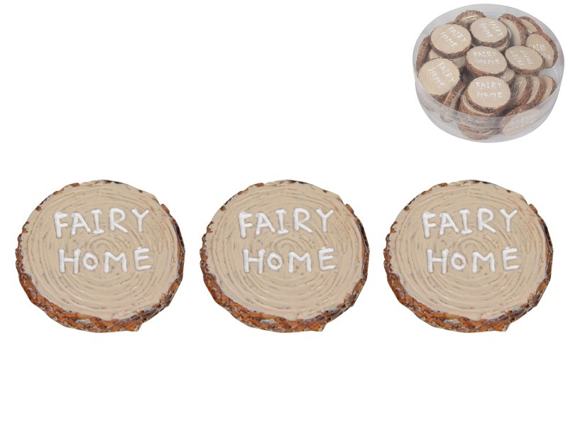 Mini Fairy Stepping Stones with Wording -3cm