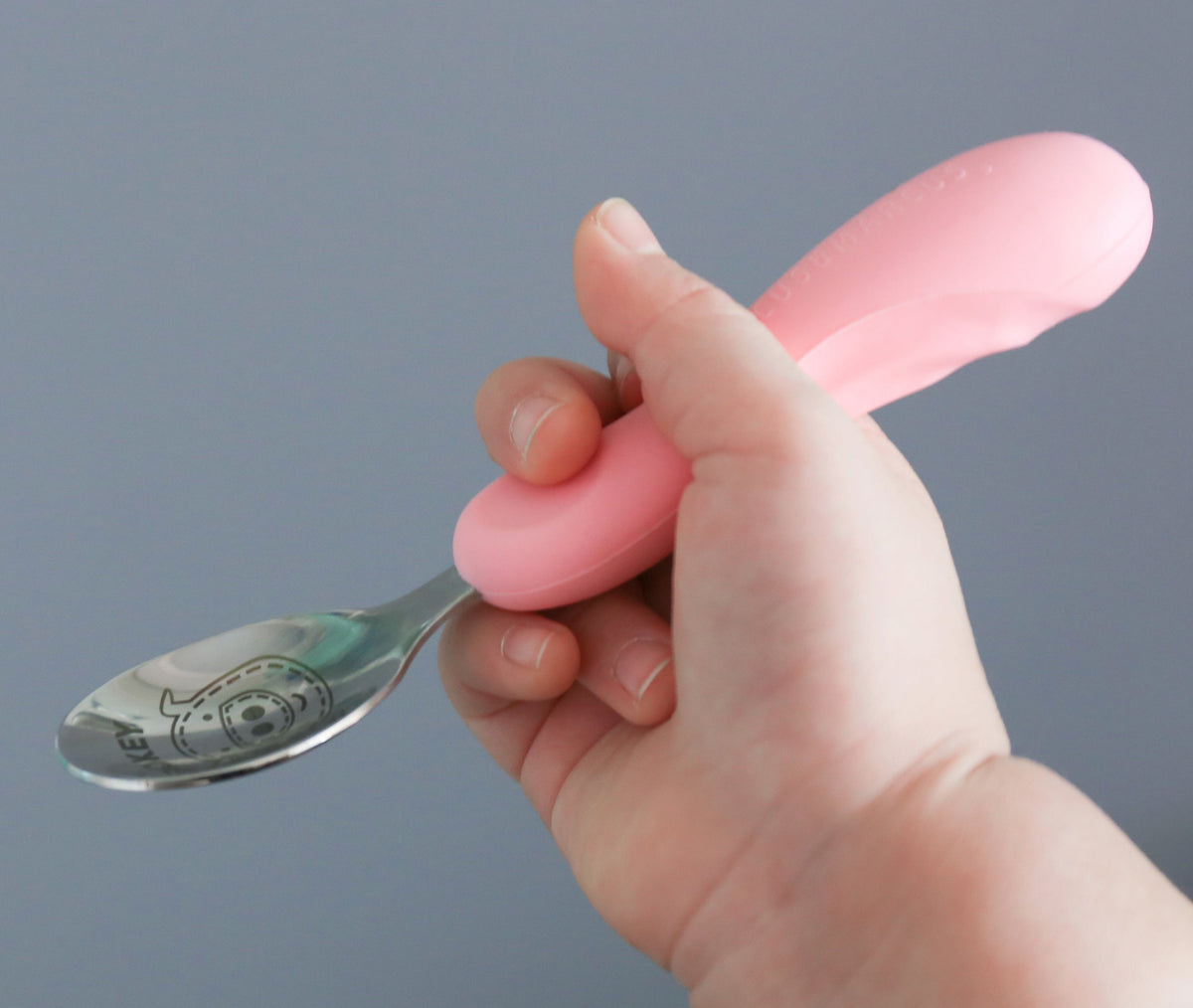Easy Grip Cutlery Set - Pig