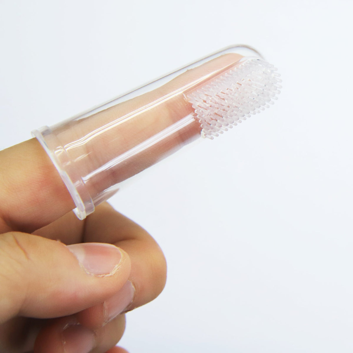 Finger Toothbrush and Gum Massager