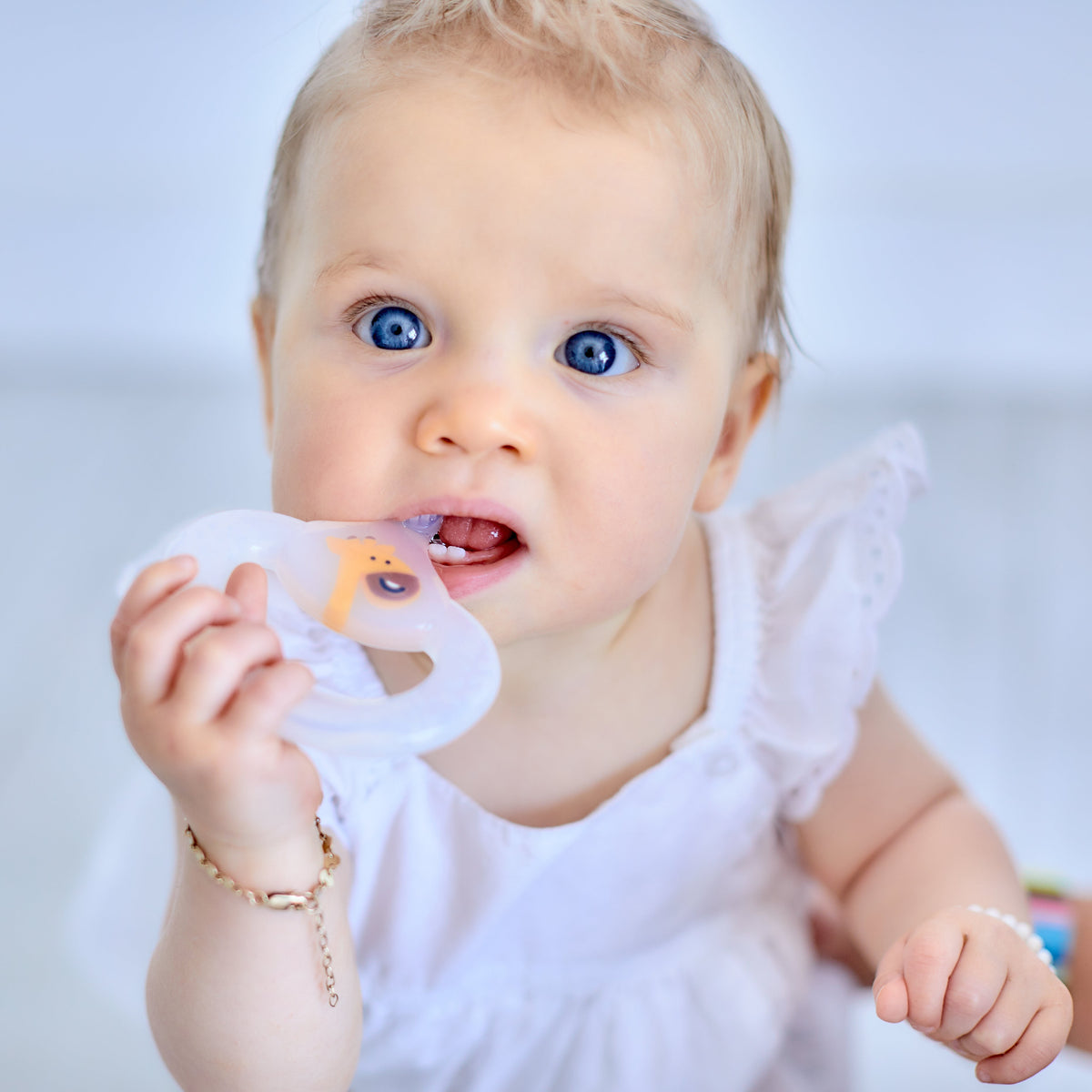 Baby Teething Toothbrush - Giraffe