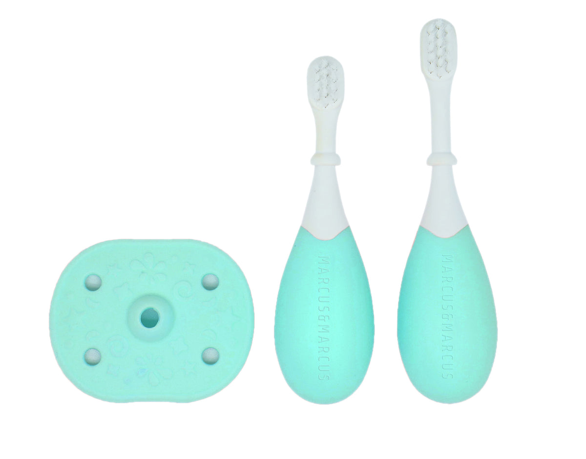 Three Stage Palm Grasp Toothbrush Set