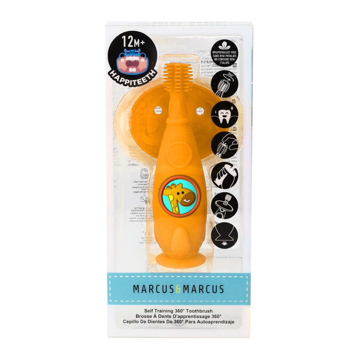 Self Training 360 Toothbrush - Yellow