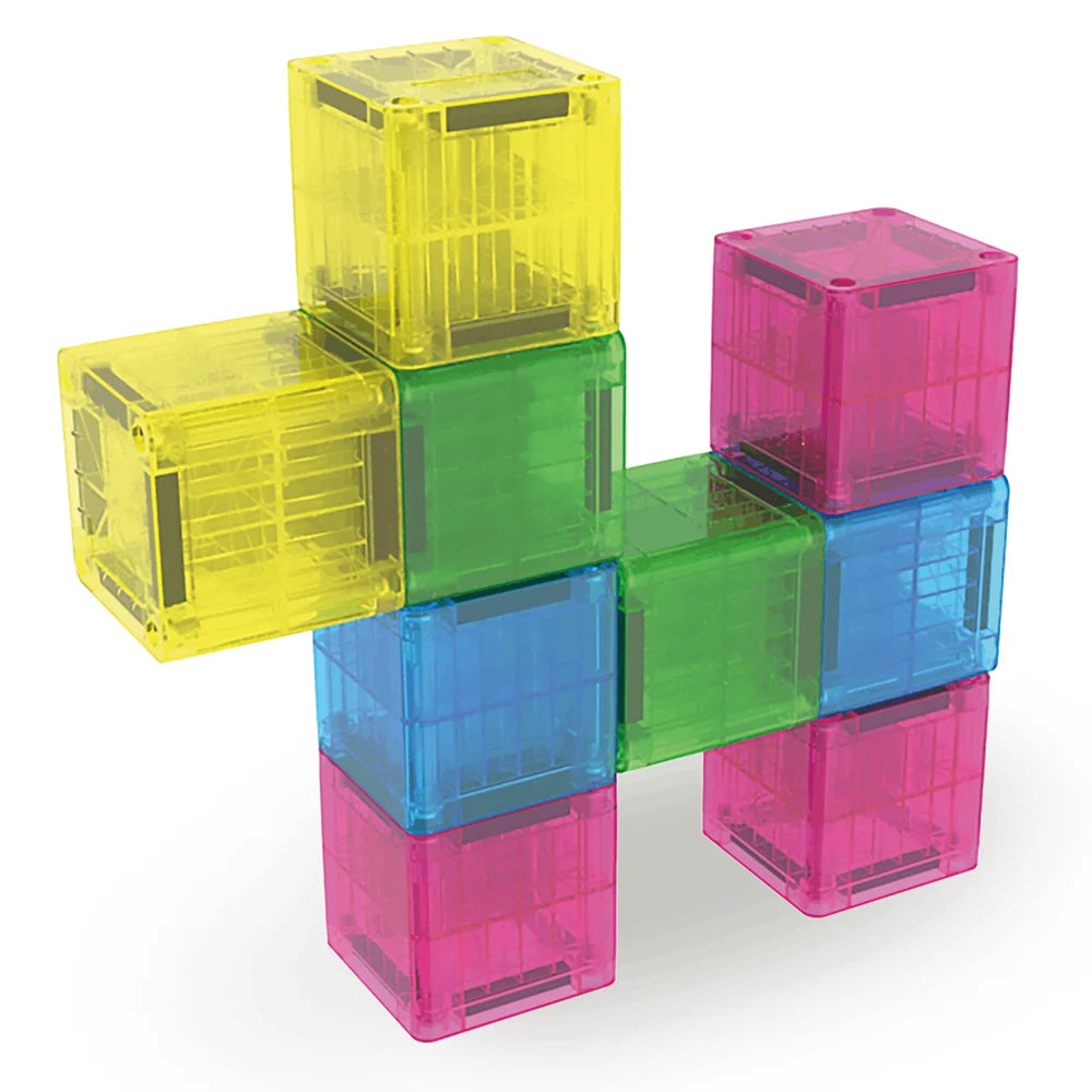Magna-Tiles microMAGS Cubes - 9 Piece Set