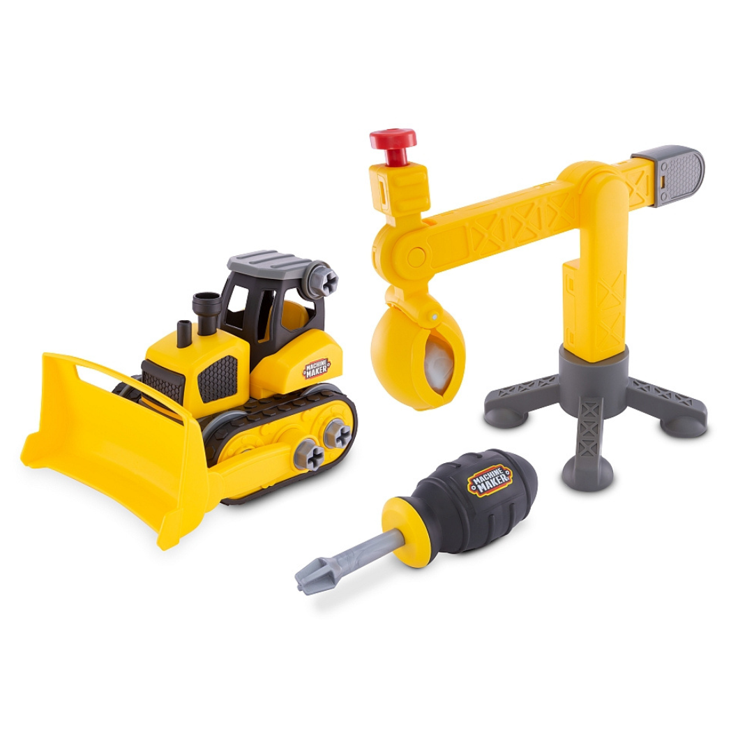 Machine Maker Junior Builder - Construction Site - Bulldozer/Crane