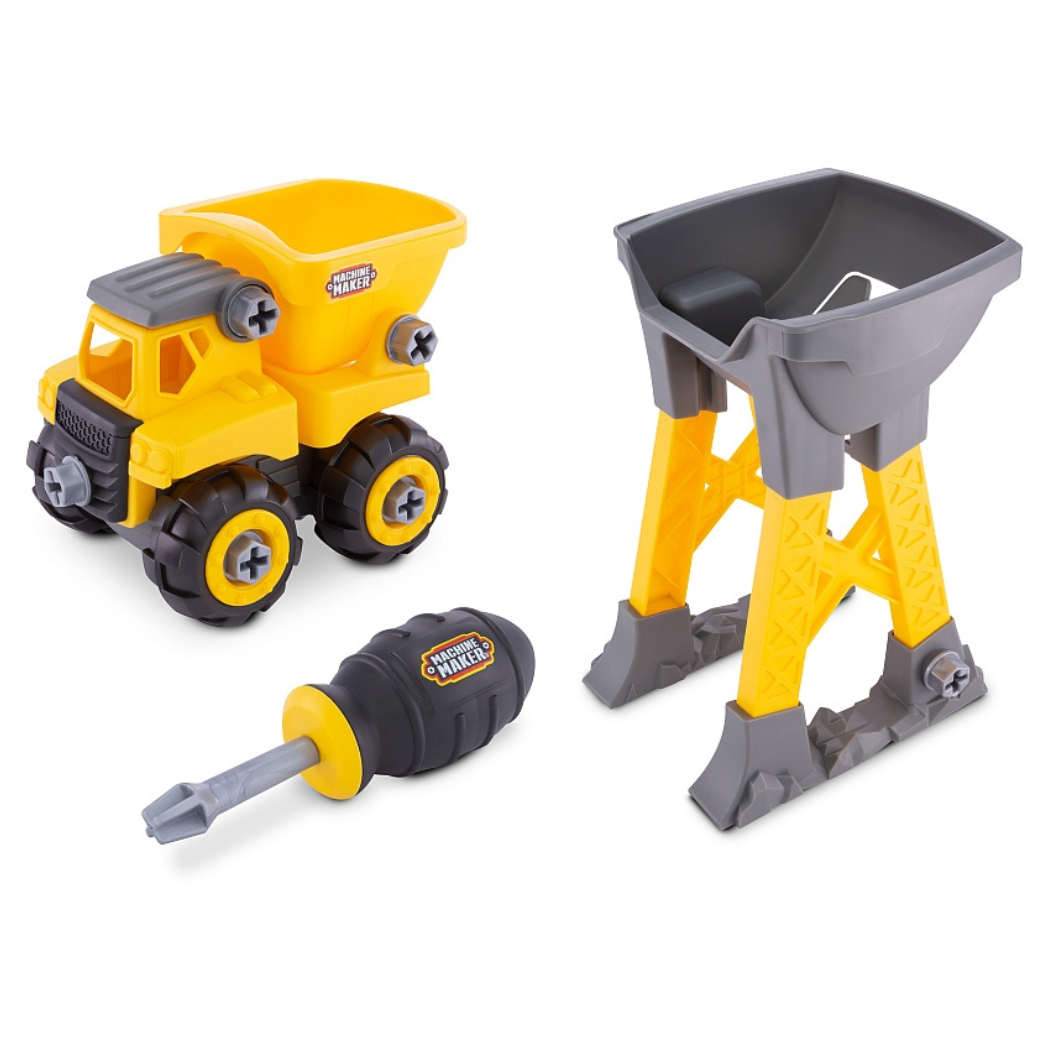 Machine Maker Junior Builder - Construction Site - Dump Truck/Tower Drop