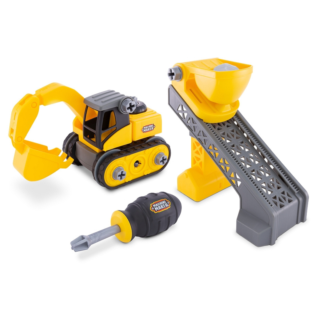 Machine Maker Junior Builder - Construction Site - Excavator/Sifter