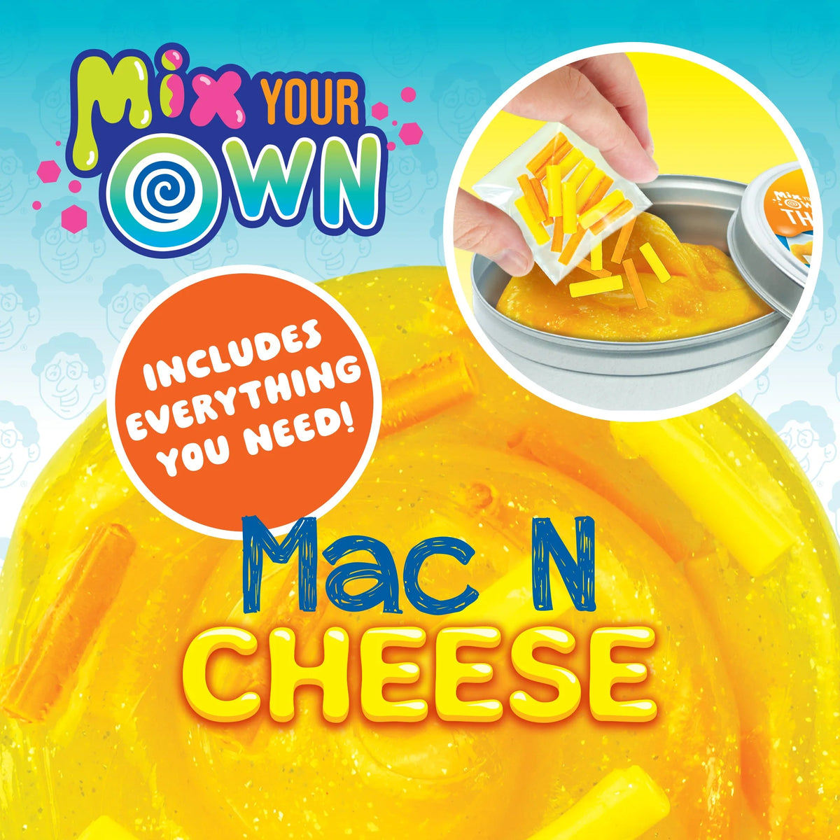 Crazy Aarons Thinking Putty - Mix It - Mac n Cheese