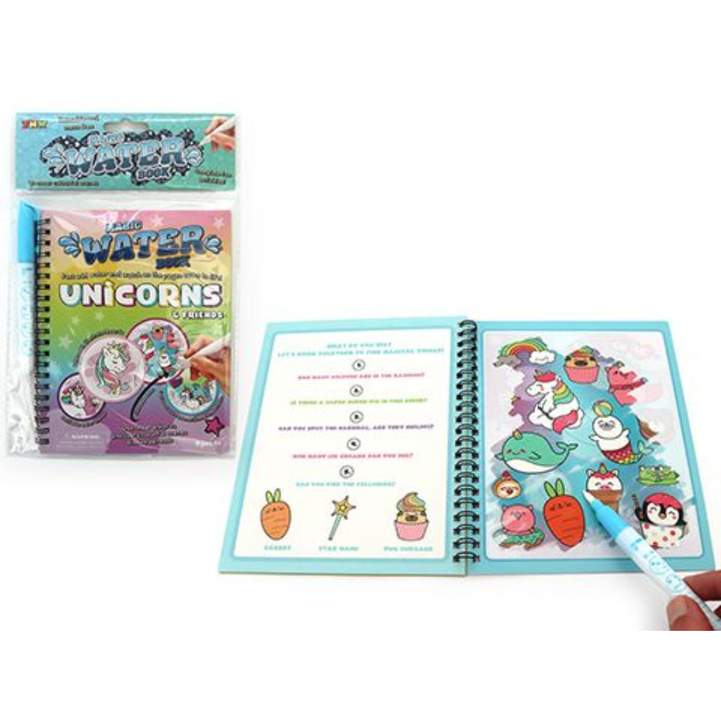 Magic Water Book - Unicorns