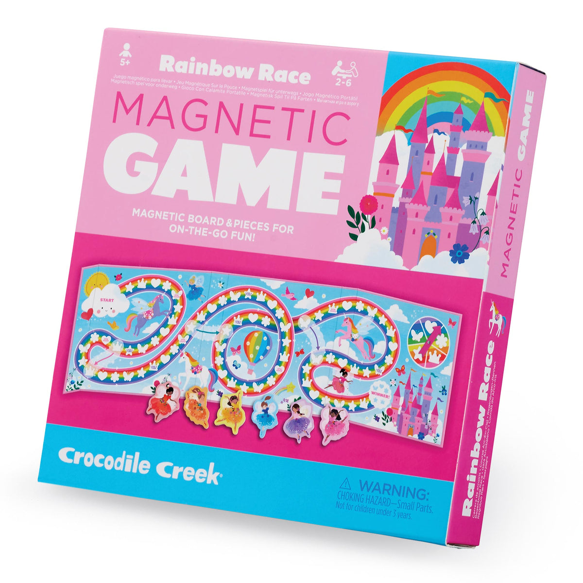 Crocodile Creek Rainbow Race Magnetic Game