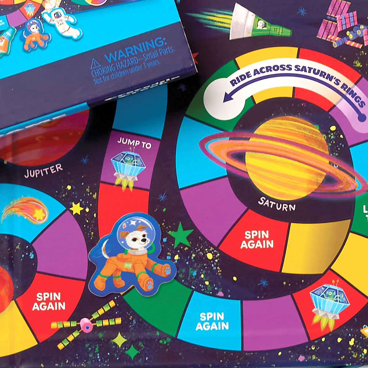 Crocodile Creek Space Race Magnetic Game