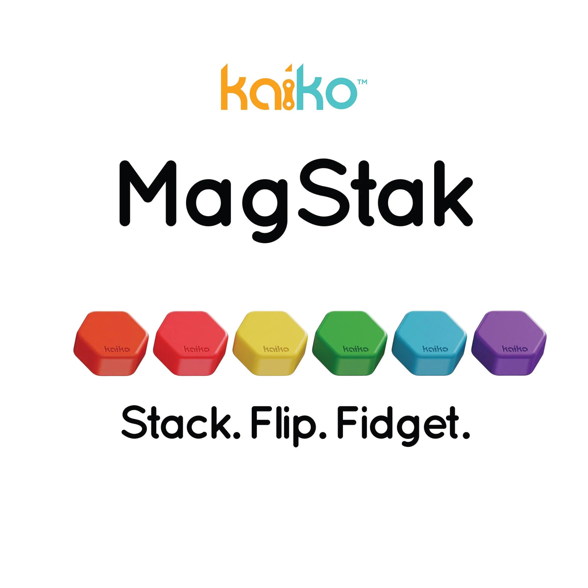 Kaiko Fidgets MagStak Hive - Rainbow