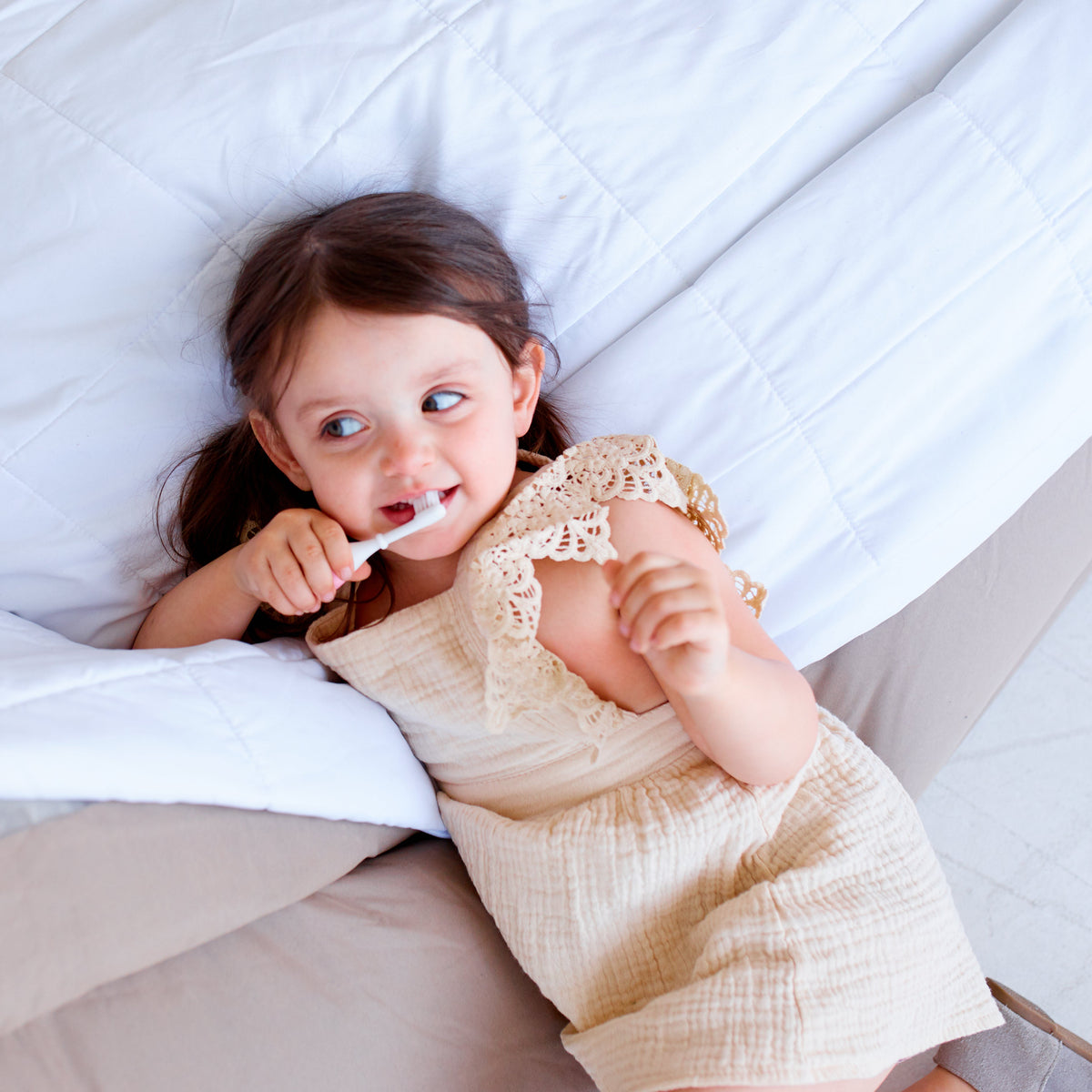 Three Stage Palm Grasp Toothbrush Set