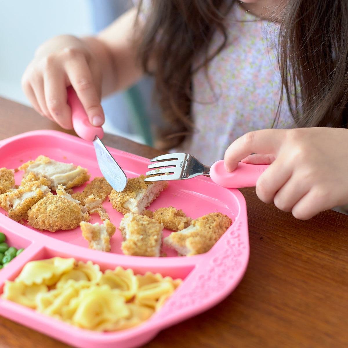 Easy Grip Cutlery Set - Pig