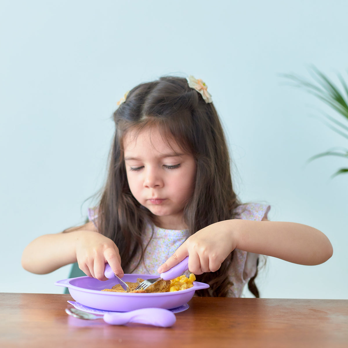 Easy Grip Cutlery Set - Elephant