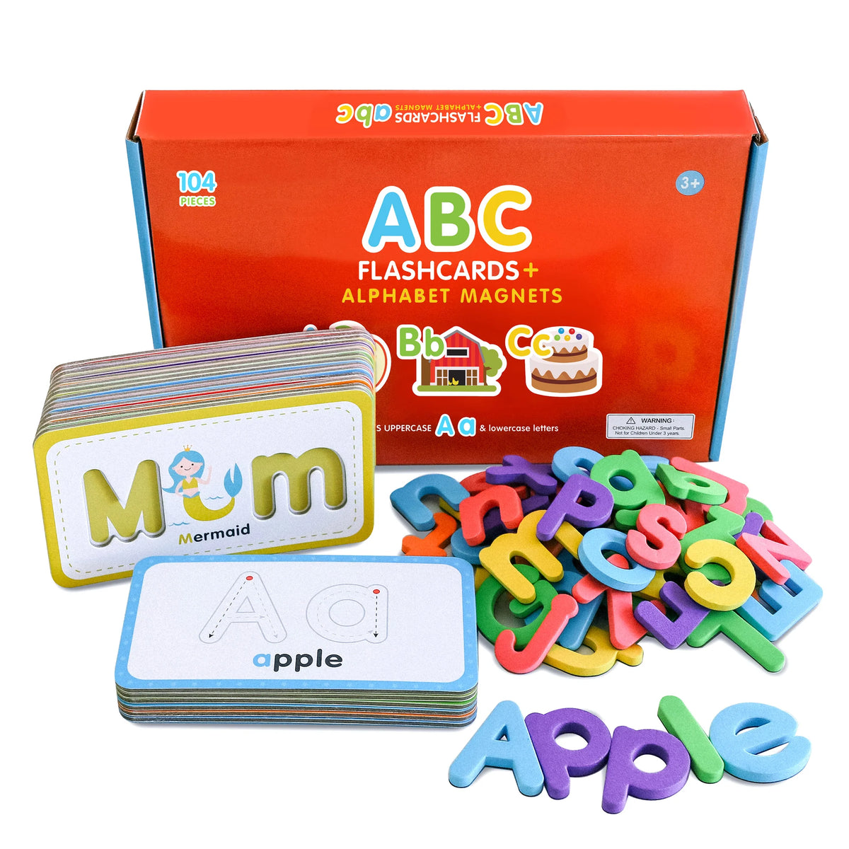 Curious Columbus ABC Flashcards and Alphabet Magnets