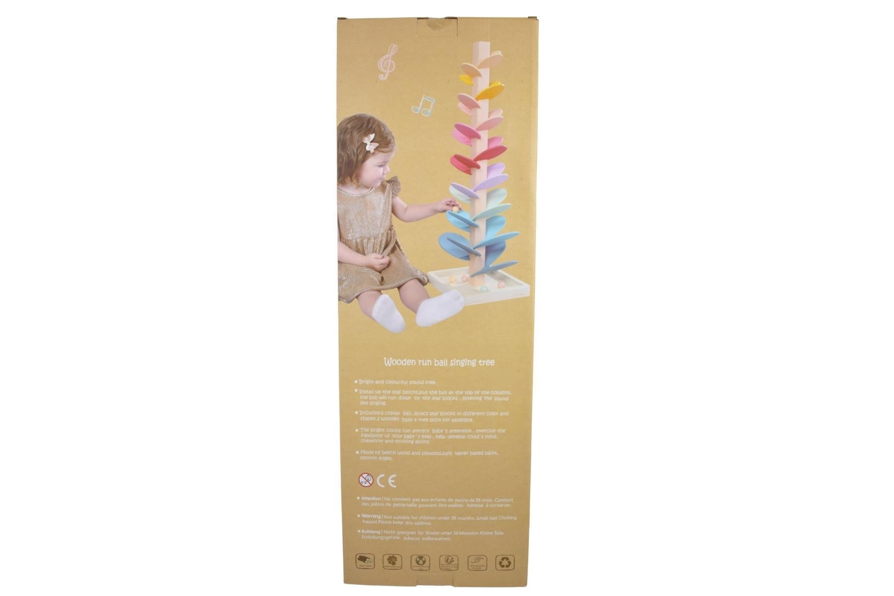 Wooden Run Ball Singing Tree – Kaper Kidz That's Cute!
