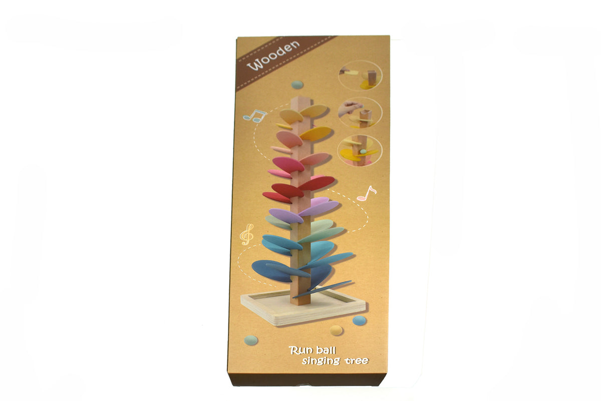 Kaper Kidz Wooden Run Ball Singing Tree