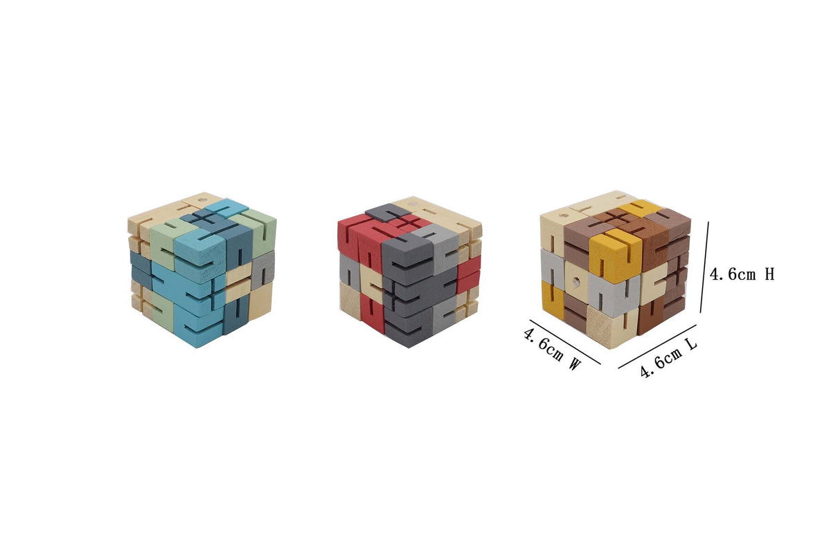 Twist and Lock Robot Cube