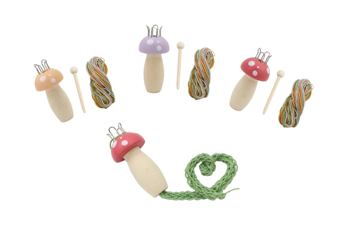 Kaper Kidz Knitting Mushroom