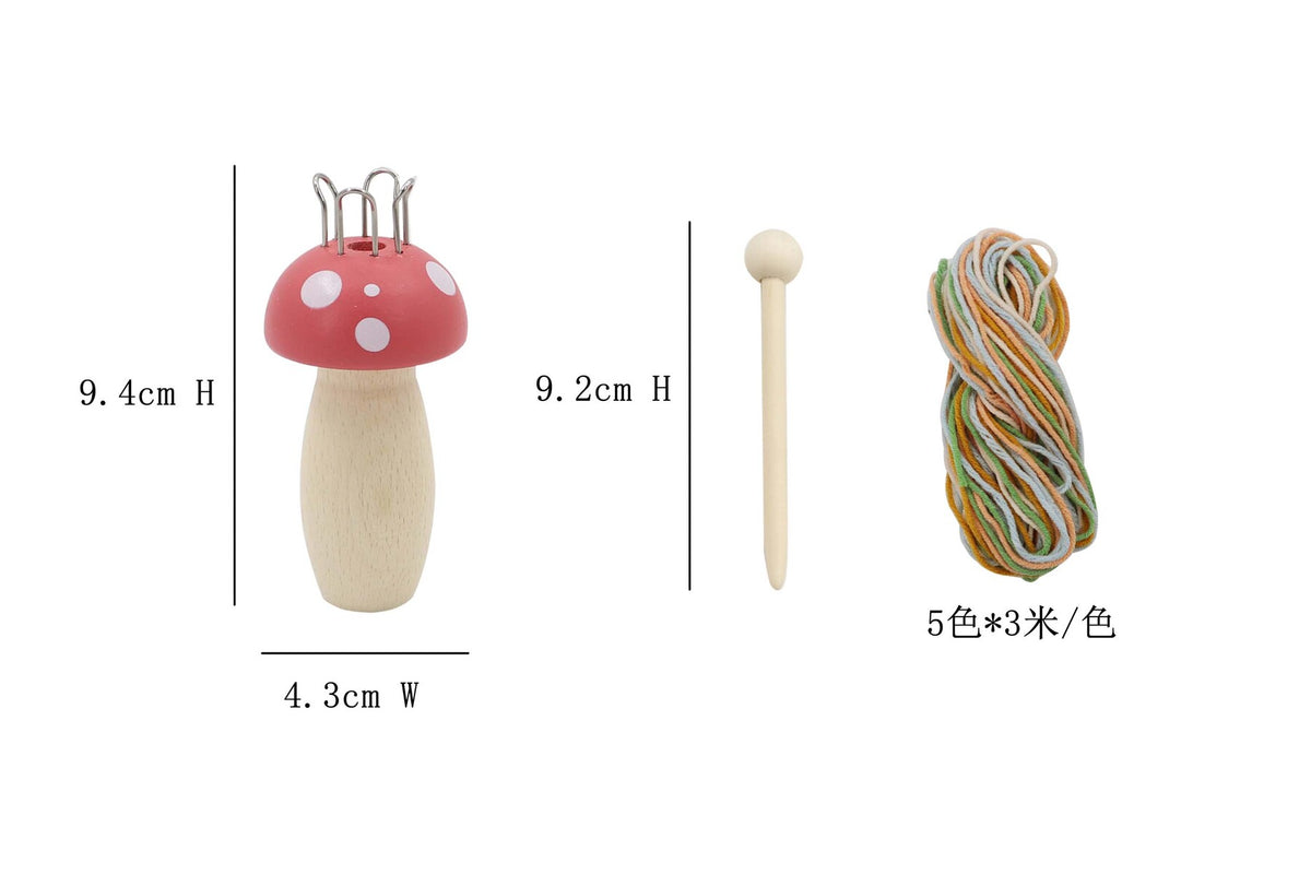 Kaper Kidz Knitting Mushroom