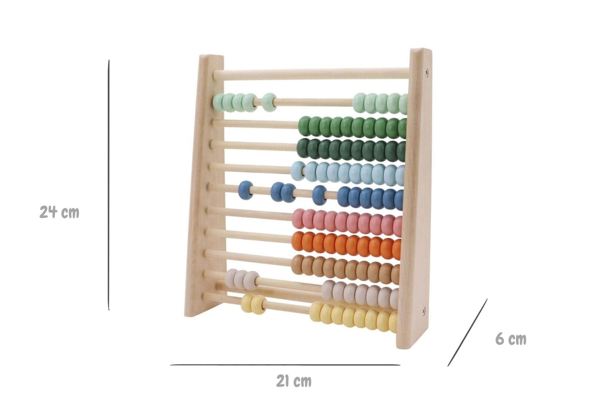 Kaper Kids Wooden Abacus 100 Beads