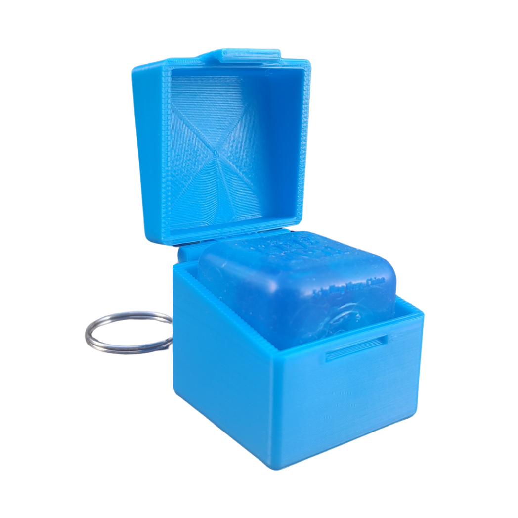 NeeDoh Baby Nice Cube Keychain Carry Case – Protective Holder