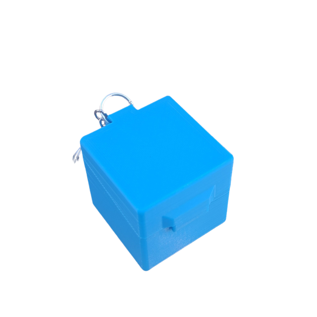 NeeDoh Baby Nice Cube Keychain Carry Case – Protective Holder