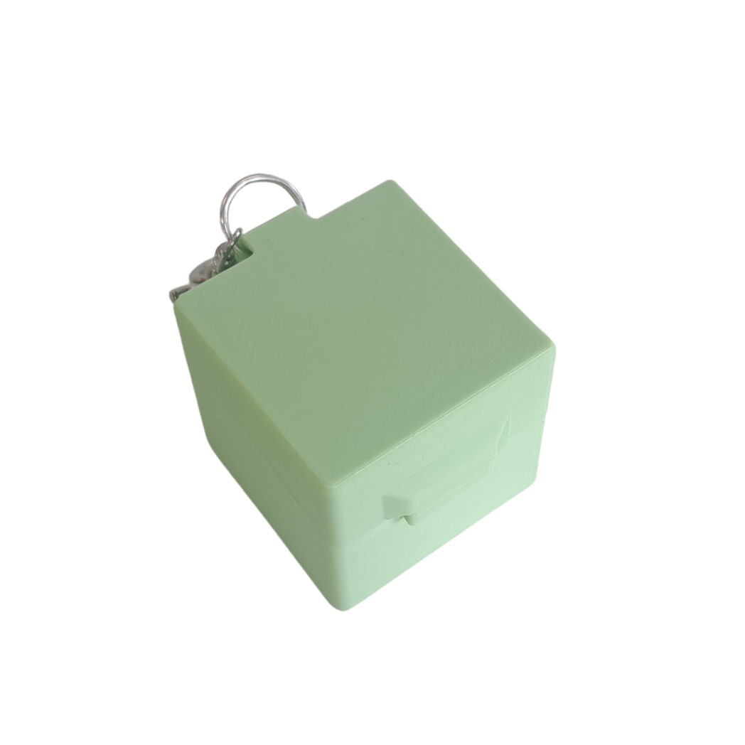 NeeDoh Baby Nice Cube Keychain Carry Case – Protective Holder