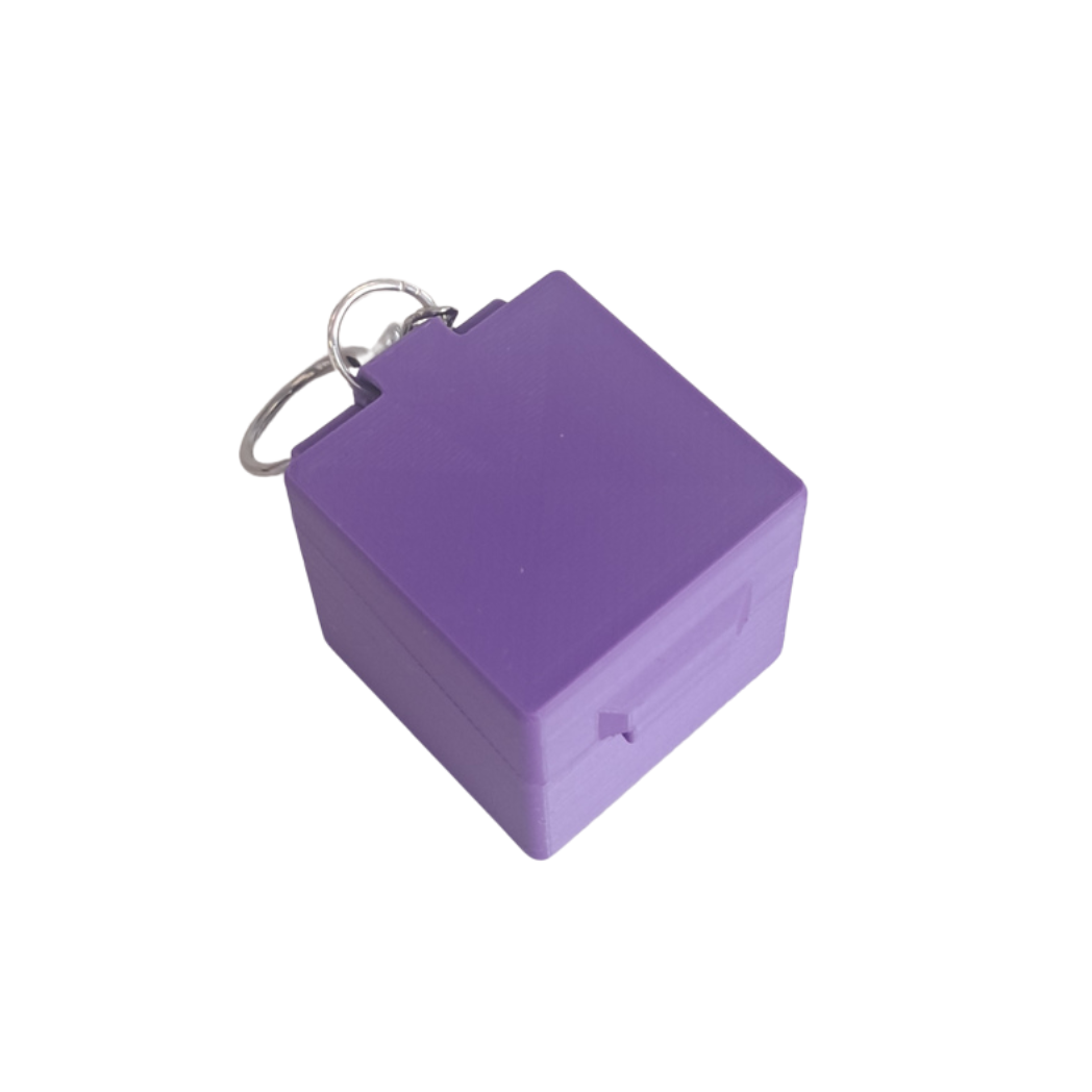 NeeDoh Baby Nice Cube Keychain Carry Case – Protective Holder
