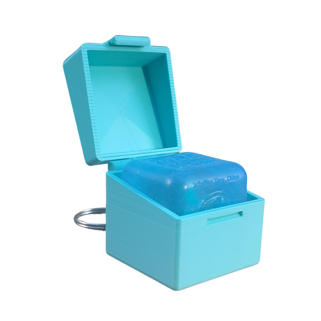 NeeDoh Baby Nice Cube Keychain Carry Case – Protective Holder