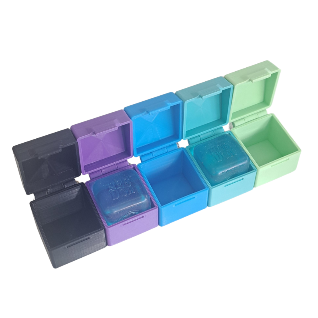 NeeDoh Baby Nice Cube Keychain Carry Case – Protective Holder