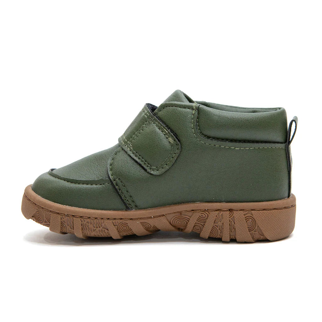 Billycart Ollie green baby and toddler boots