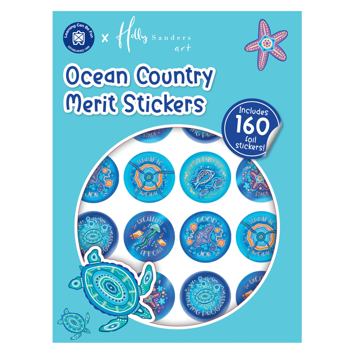 Merit Sticker Book - Ocean Country