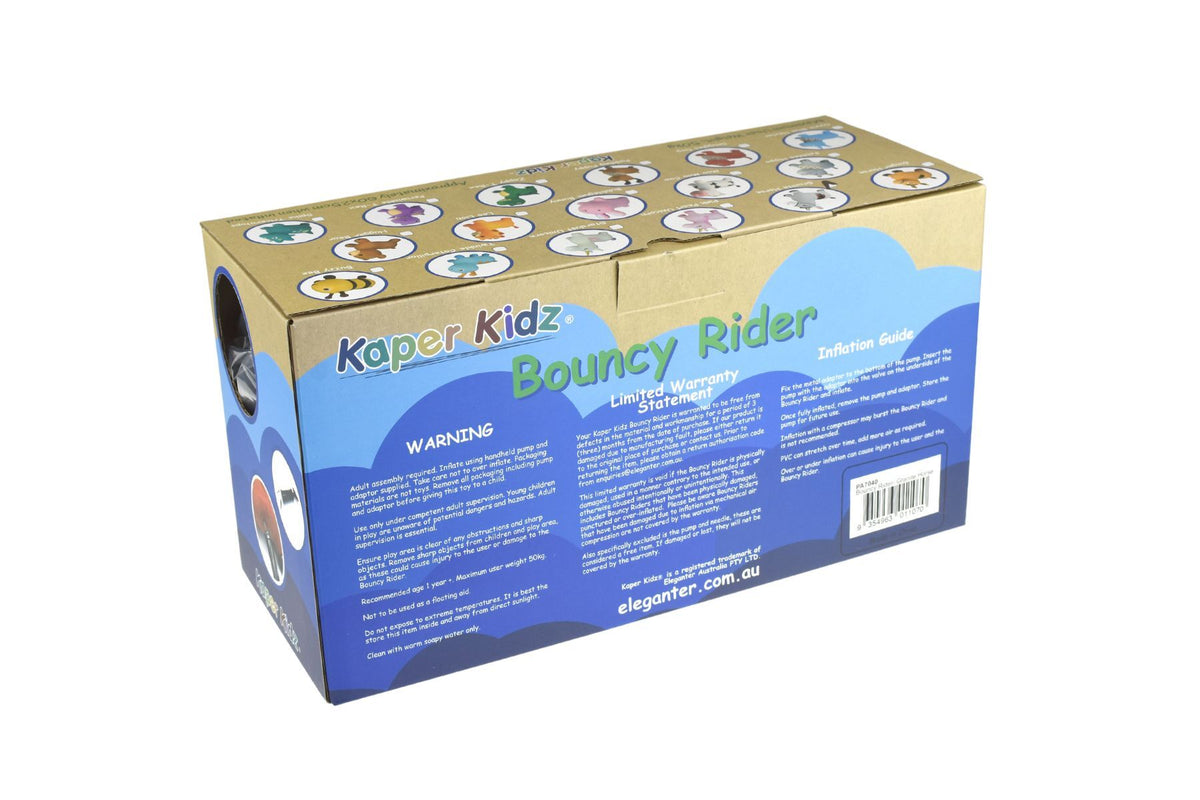 Kaper Kidz Bouncy Rider Periwinkle the T-Rex