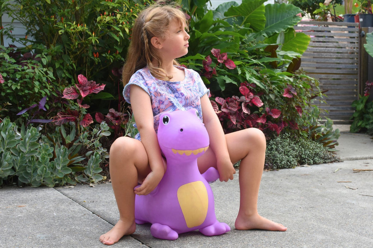 Kaper Kidz Bouncy Rider Periwinkle the T-Rex