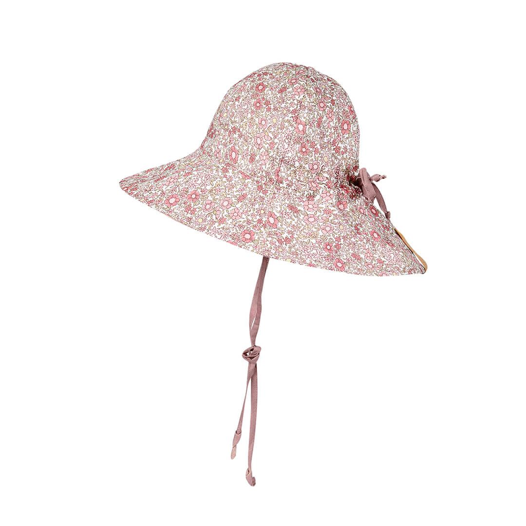 Bedhead Hats Wanderer Girls Reversible Panelled Bucket Sun Hat - Ramble/Rosa