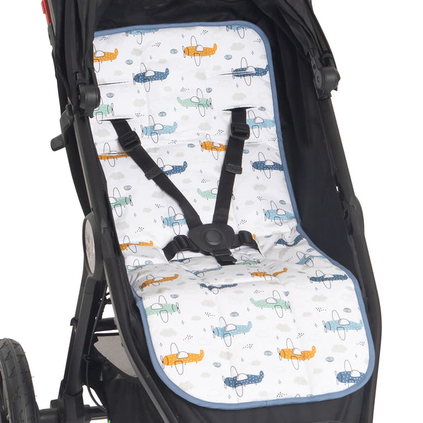 All4Ella Universal Pram Liner- Planes - That's Cute!