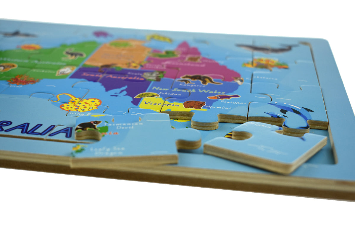 Koala Dream Map of Australia Puzzle
