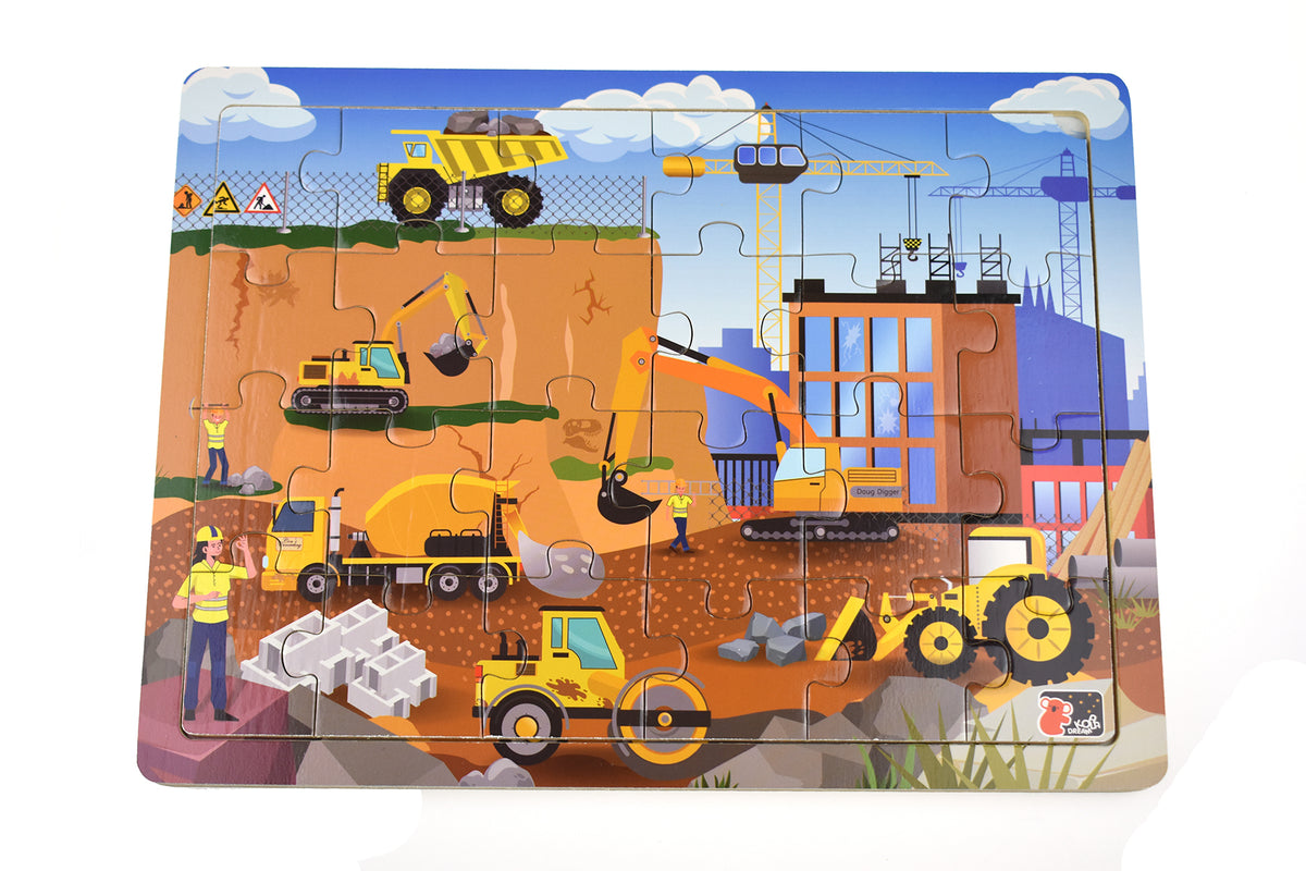 Koala Dream - Construction Site 24pc Puzzle