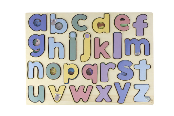Aussie Alphabet Lowercase Puzzle