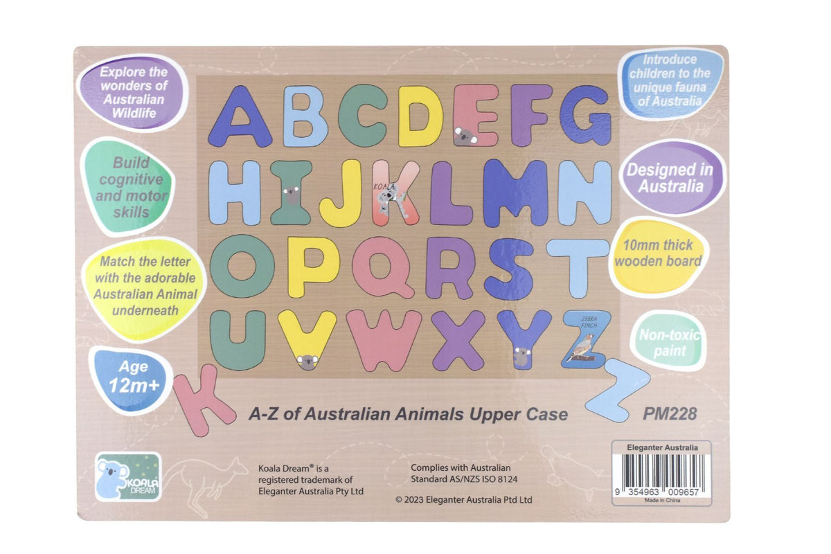 Koala Dream Aussie Alphabet Uppercase Puzzle