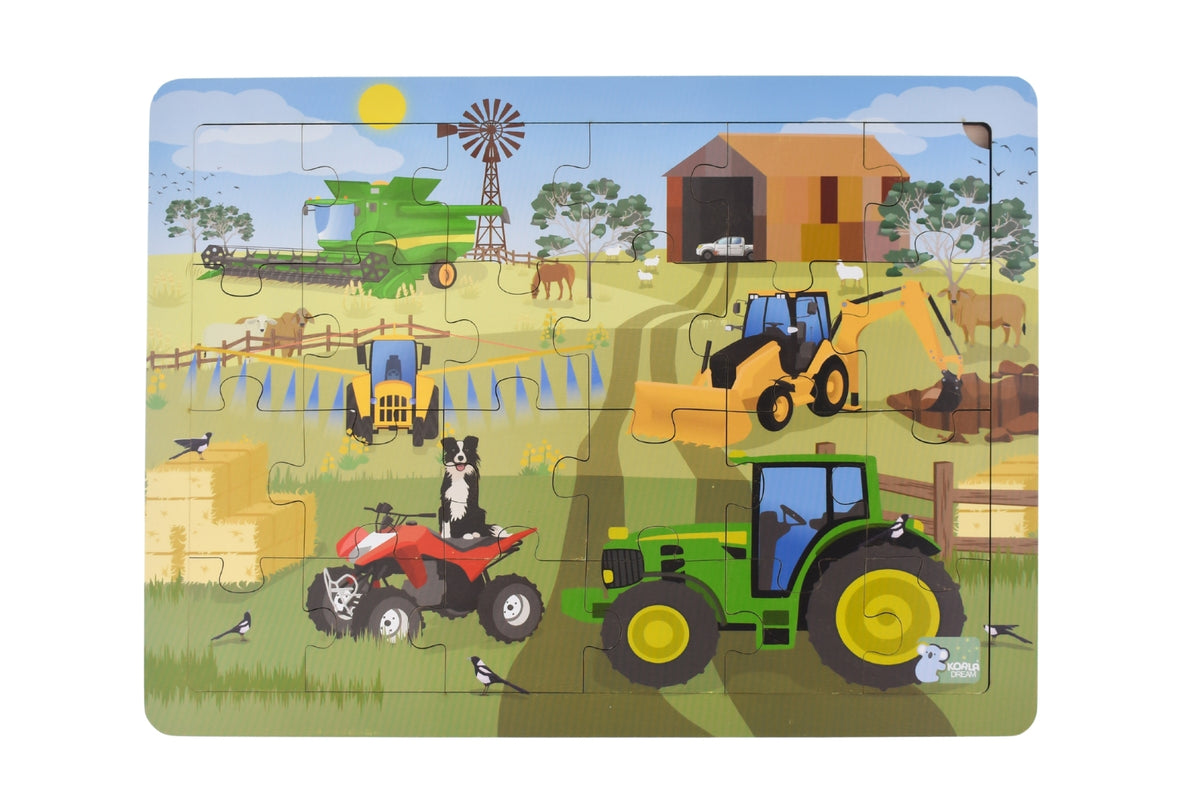 Koala Dream Aussie Farm Vehicle Puzzle