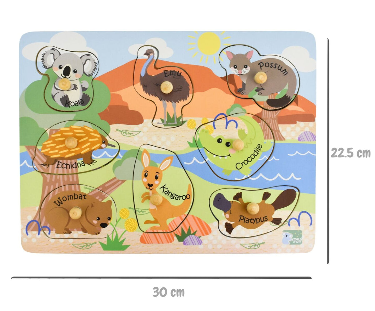 Aussie Animals and their Babies Puzzle